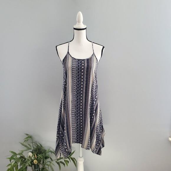 Almost Famous Spaghetti Strap Crochet T-Back Dress M - Picture 1 of 8